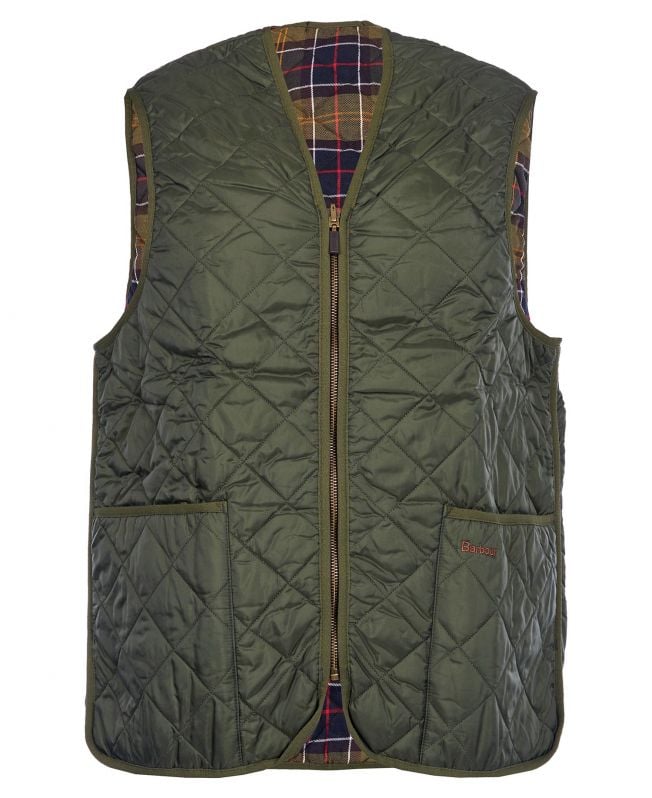 Barbour Quilted Waistcoat Zip Uomo - 4