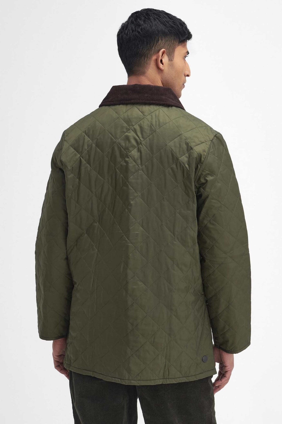Barbour Heritage Liddesdale Quilt Verde Uomo - 4