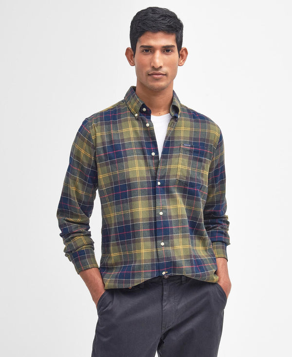 Barbour Fortrose Camicia Botton Down Uomo - 1