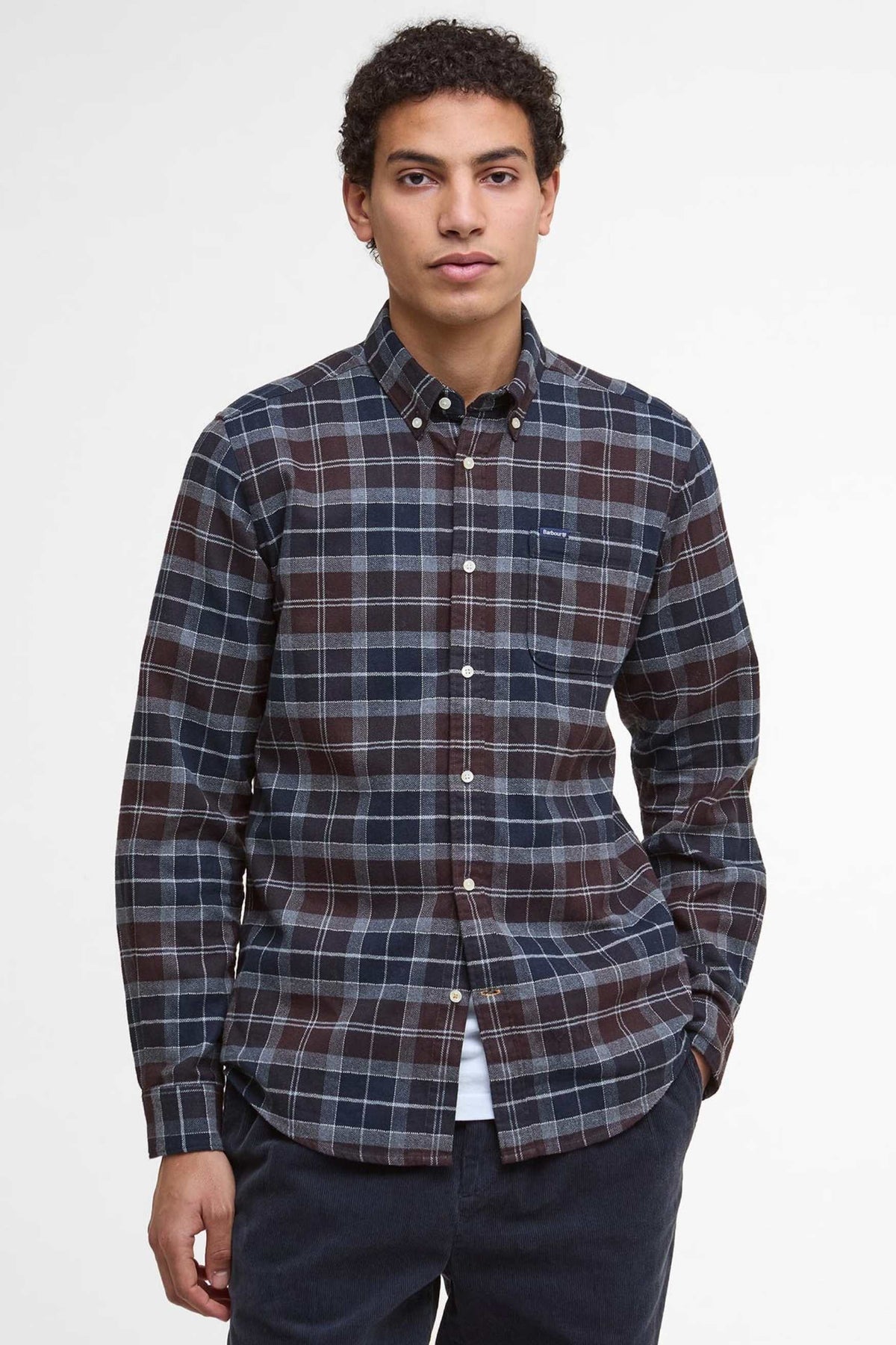 Barbour Kyeloch Tailored Shirt Uomo - 1