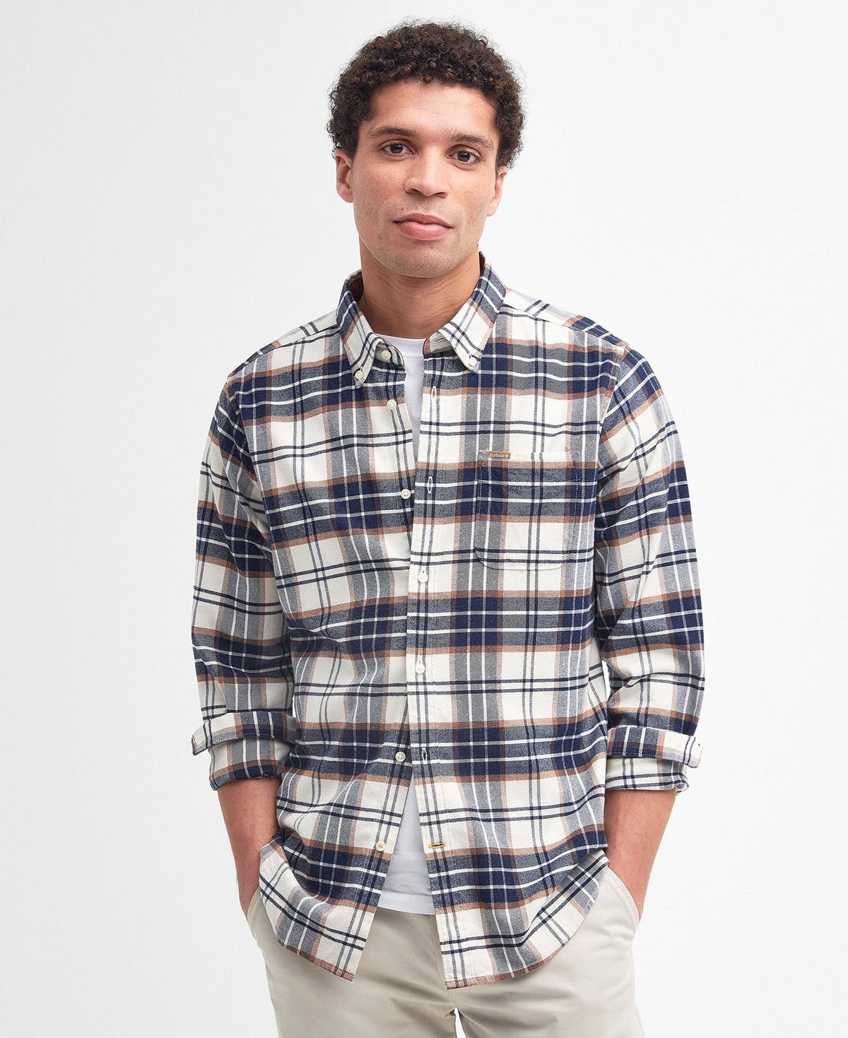 Barbour Portdown Camicia Botton Down Uomo - 2