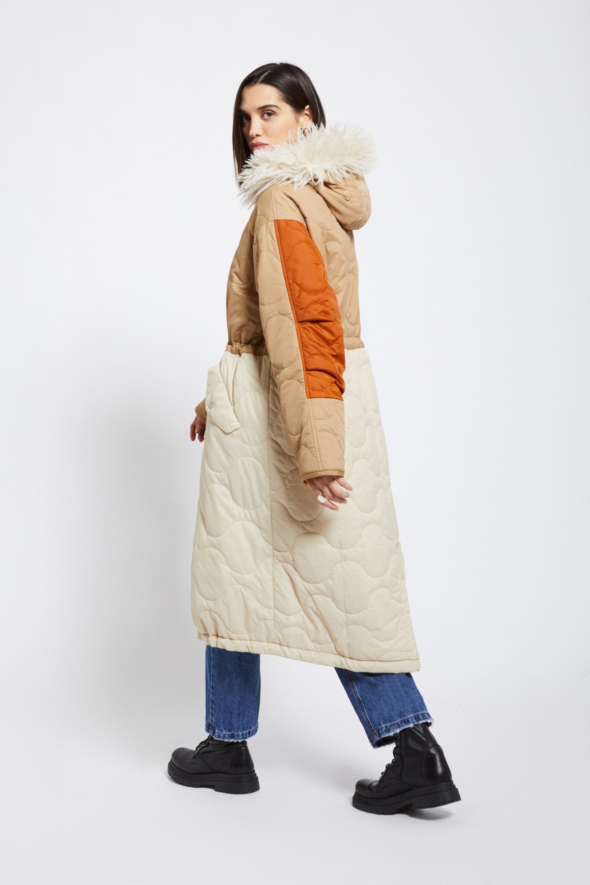 Ottod'ame Parka Collo Ecopelliccia Donna - 4