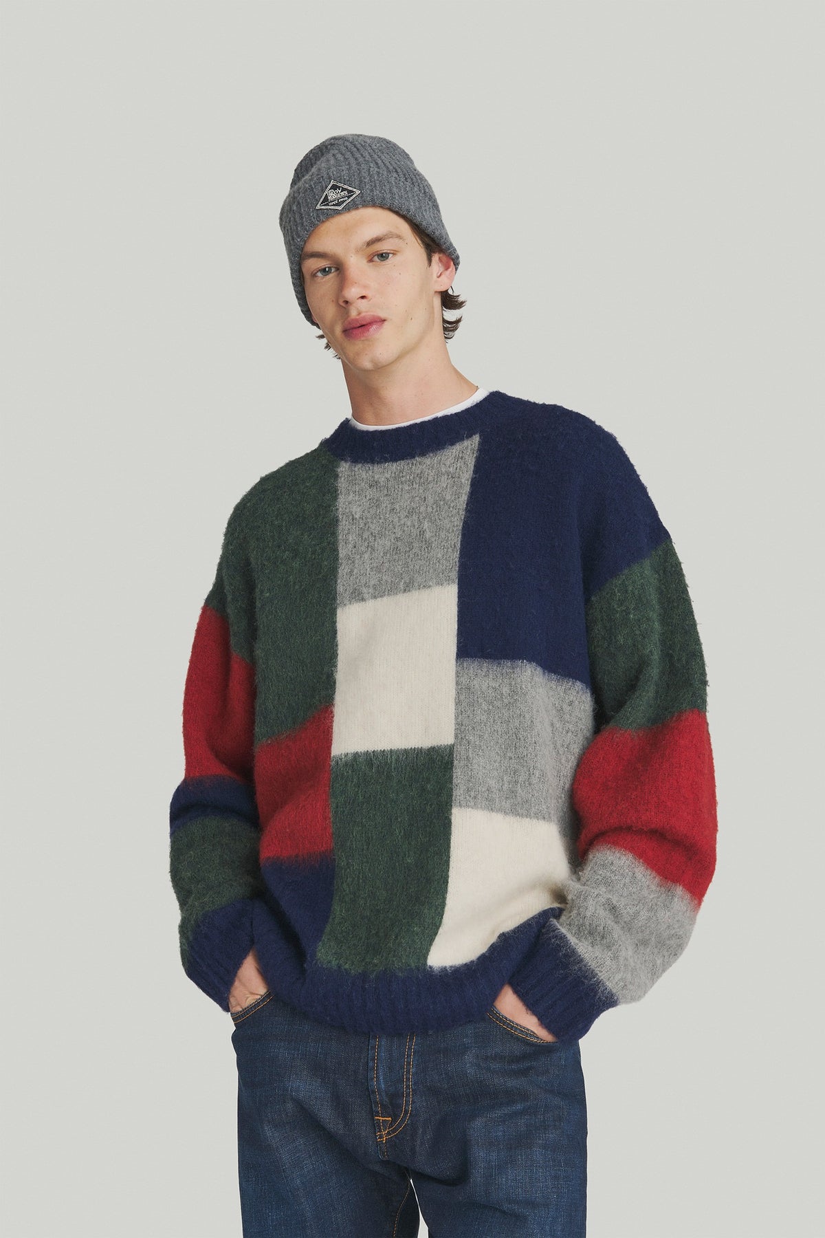 Roy Roger's Crew Neck Over Uomo - 1