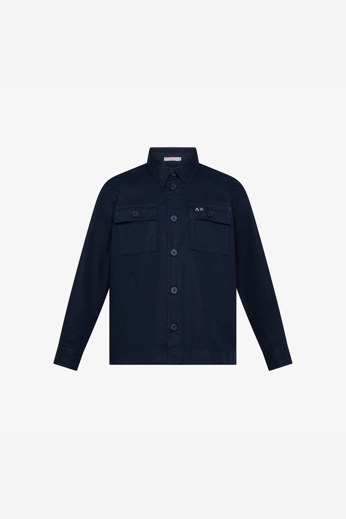 Sun 68 Overshirt Blu Bambino - 1
