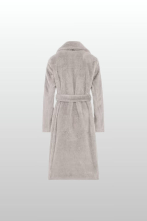 Duno Giaccone Ecopelo Marrone Donna - 3