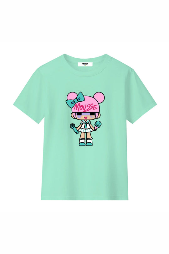 Mousse T-shirt M/m "doll" Bambina