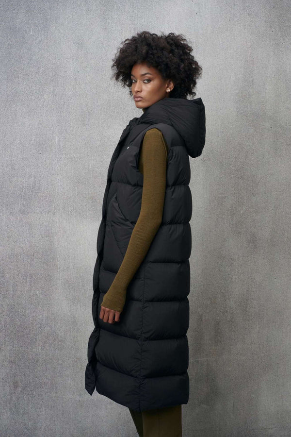 Blauer Piumino Lungo Smanicato Donna - 2