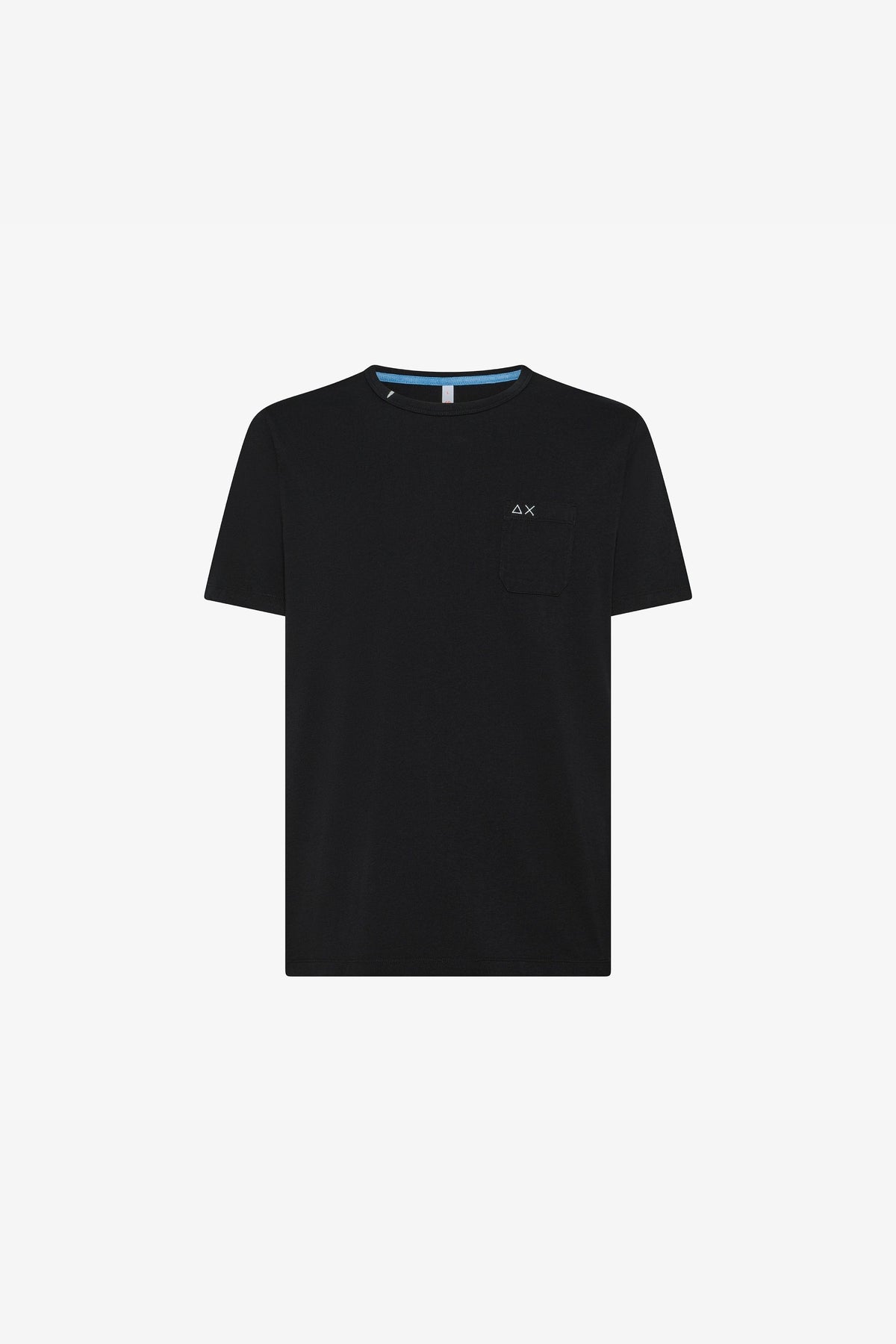 Sun 68 T-shirt Pocket Basic Nero Uomo - 1