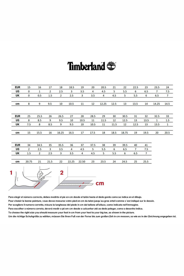 Timberland Courma Mid Lace Up Boot Unisex Bambini - 4