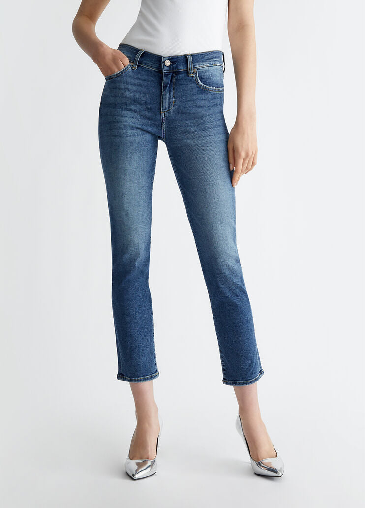 Liu Jo Denim Autentic Slim Alla Cavig Blu Donna - 1