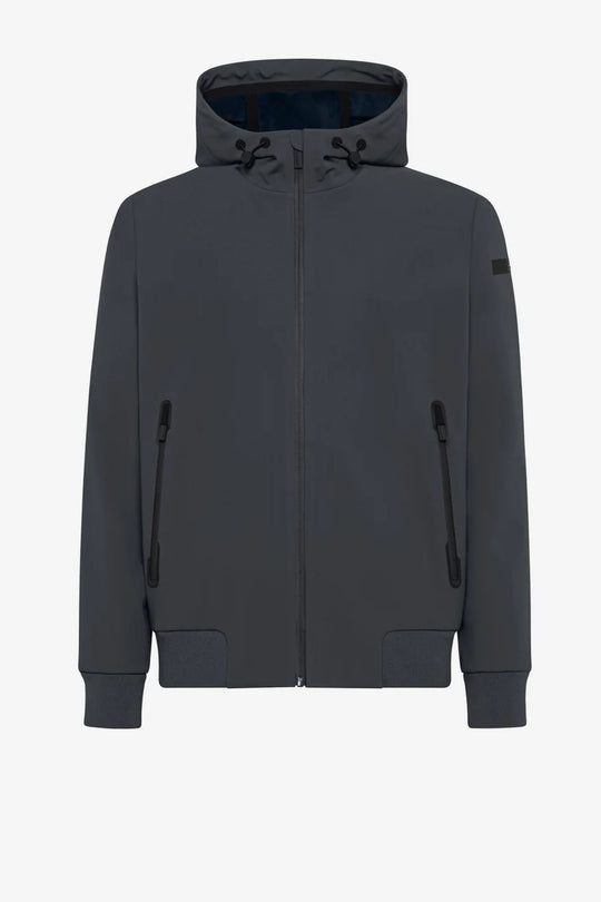 Rrd Double Winter Thermo Hood Zip Verde Uomo