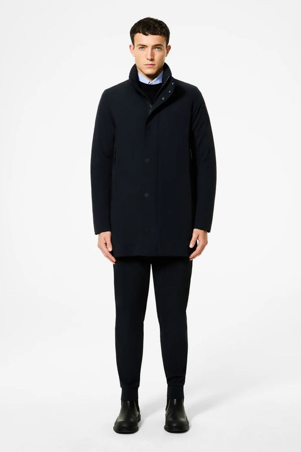 Rrd Montecristo Floating Raincoat Blu Uomo - 2