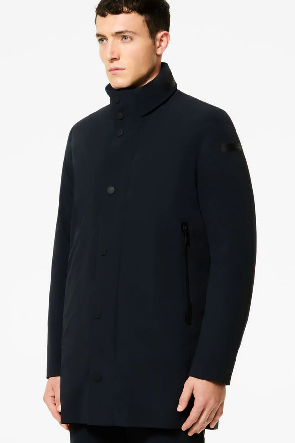 Rrd Montecristo Floating Raincoat Blu Uomo - 1