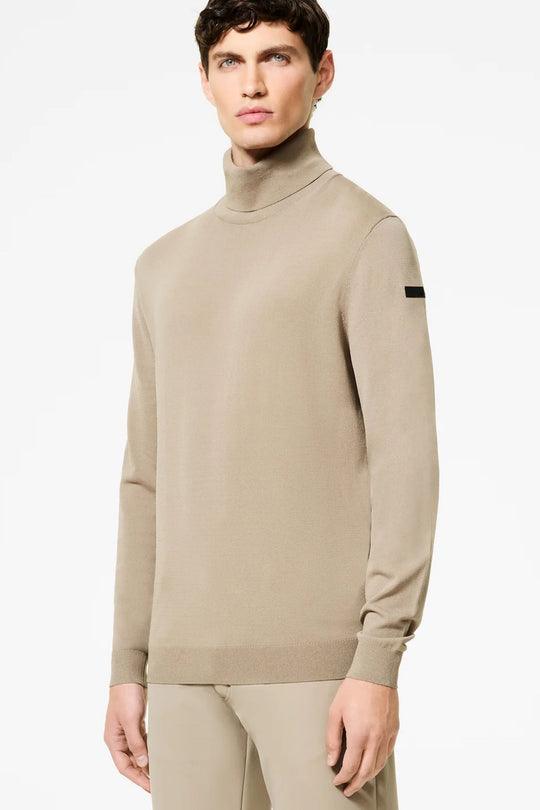 Rrd Maxell Turtleneck Knit Marrone Uomo
