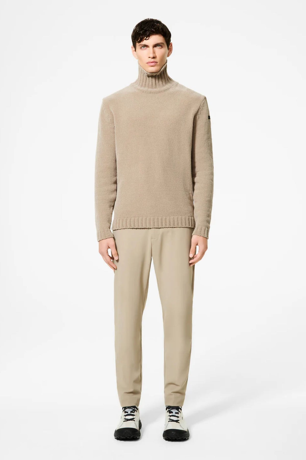 Rrd Cinematt Turtleneck Knit Marrone Uomo - 2