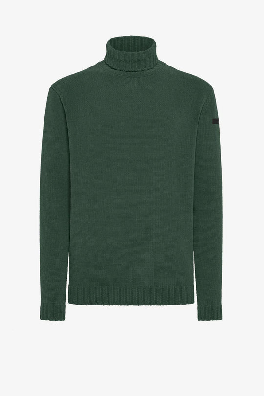 Rrd Cinematt Turtleneck Knit Verde Uomo