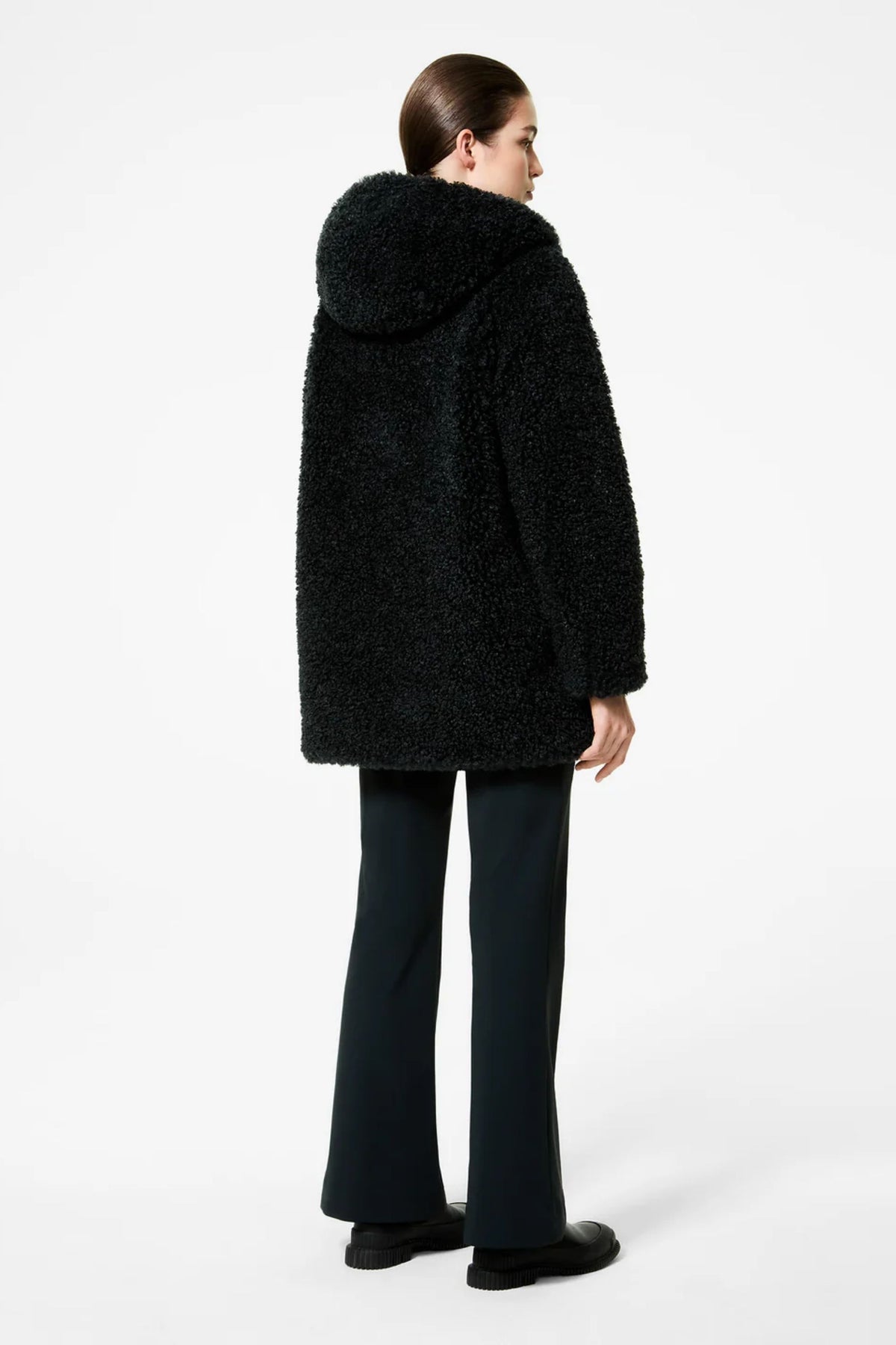 Rrd Lamb Hood Wom Jkt Donna - 3