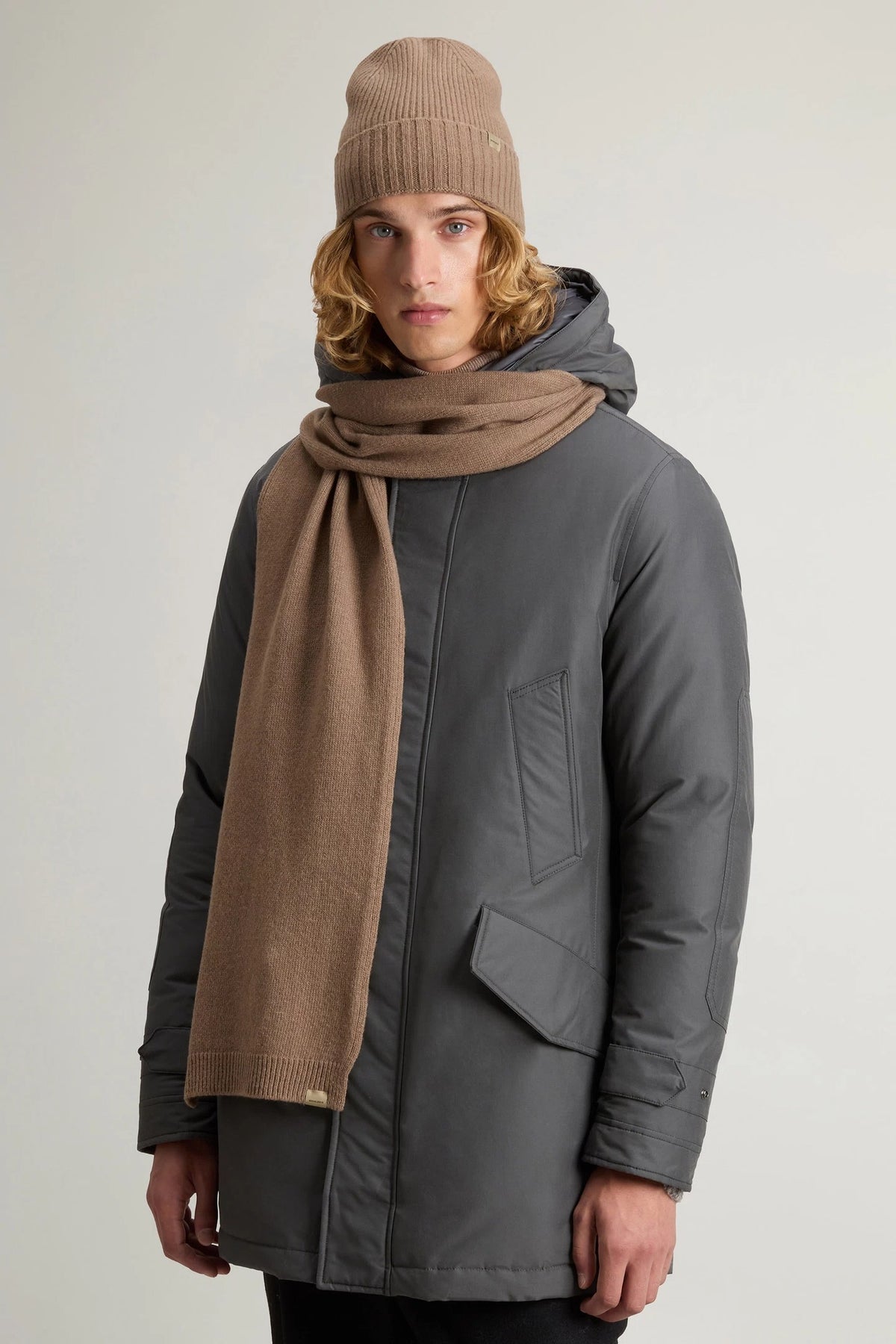 Woolrich Set Cuffia Sciarpa Uomo - 2