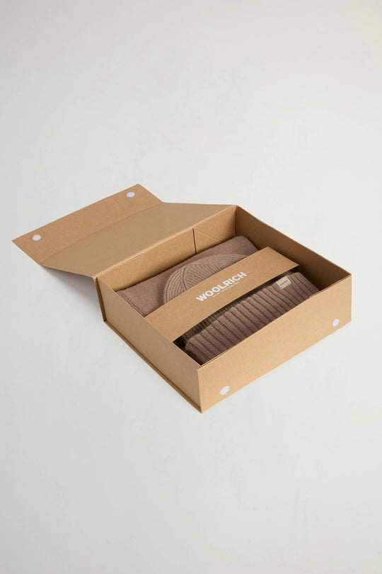 Woolrich Set Cuffia Sciarpa Uomo