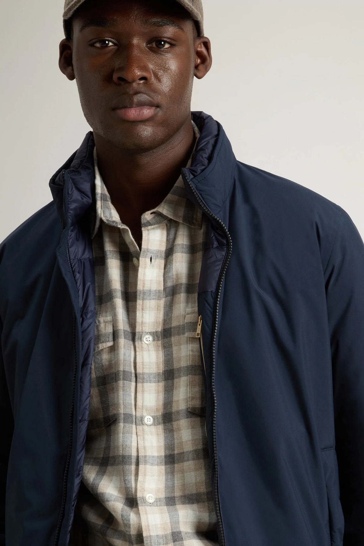 Woolrich Cloud Lewis Bomber Blu Uomo - 1