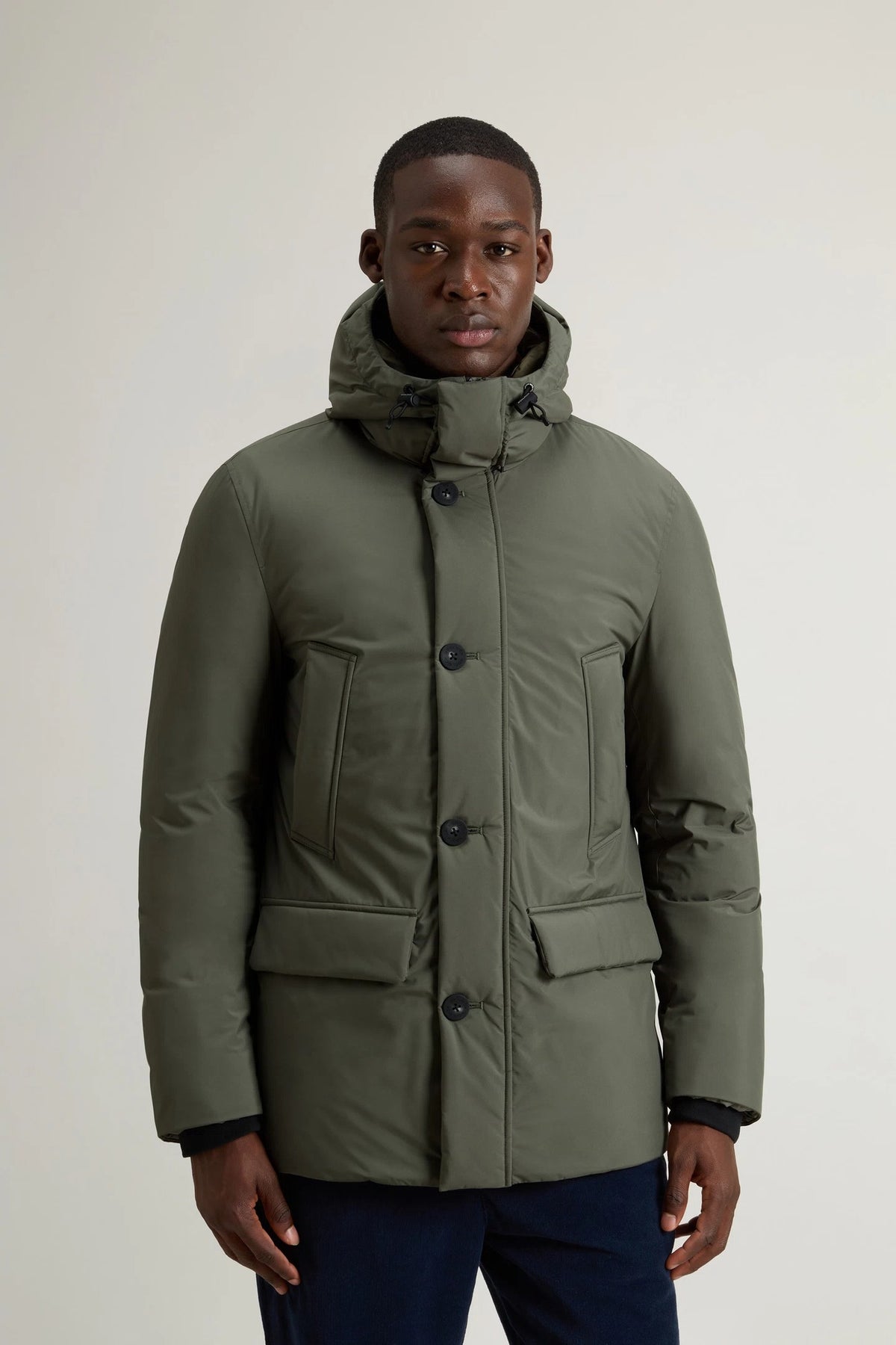Woolrich Cloud Arctic Parka Verde Uomo - 3