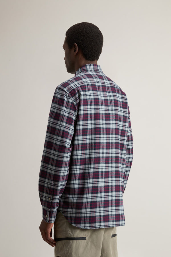 Woolrich Light Flanel Check Shirt Uomo - 2