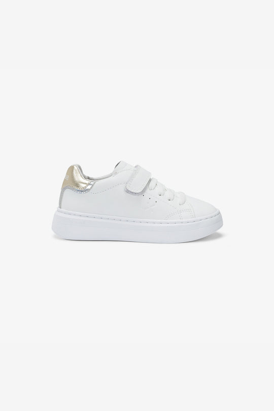 Sun 68 Sneakers Grace Leather Bianco Bambina
