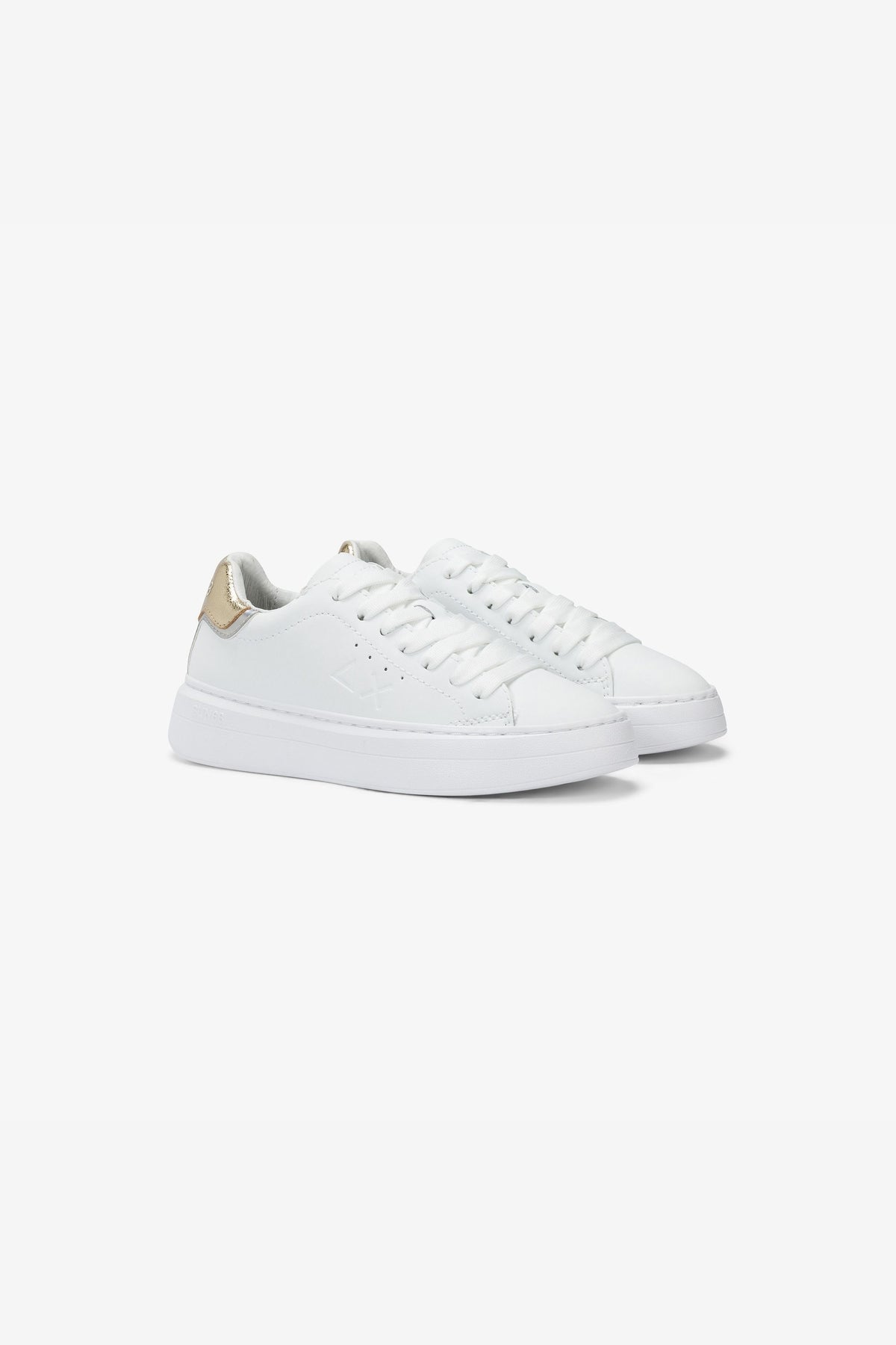 Sun 68 Sneakers Grace Leather Bianco Bambina - 2