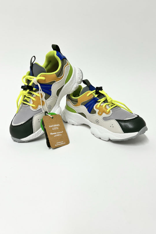 Flower Mountain Sneaker Yamano 3 Junior Gray Unisex Children