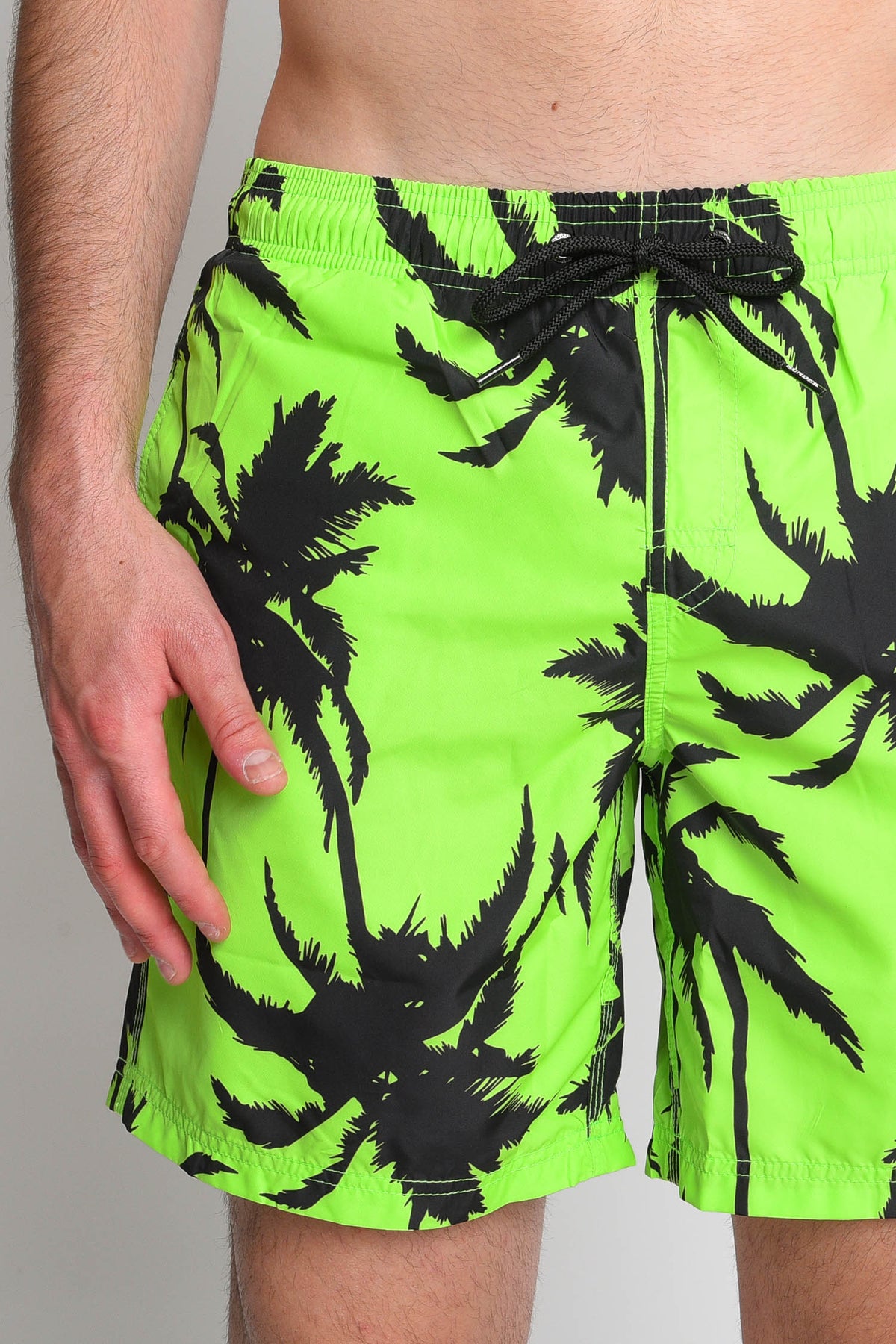 Sundek Green Printed Swim Boxer for Men - 5