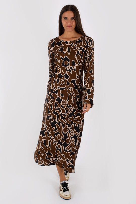 Ottod'ame Abito Longuette Nero Donna