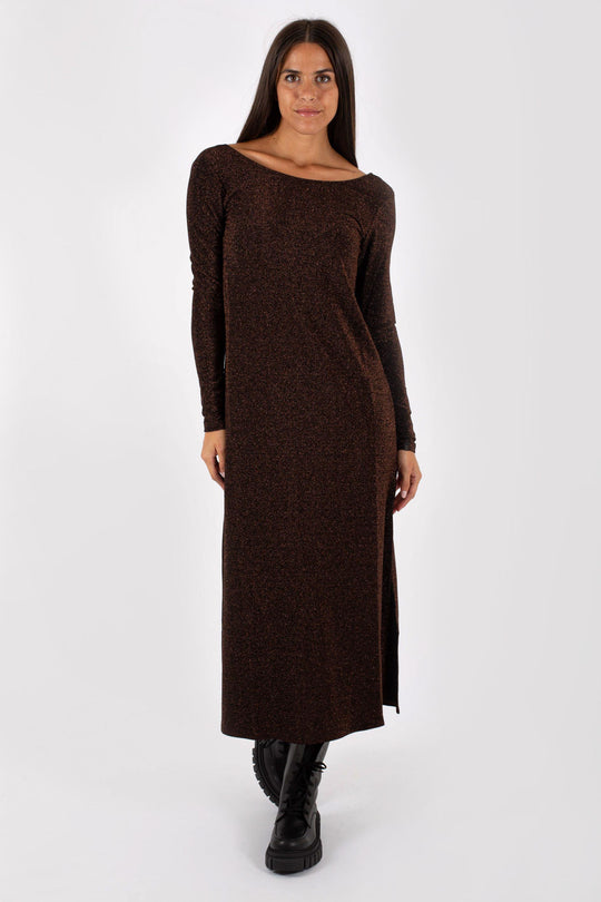 Ottod'ame Abito Lungo Lurex Donna