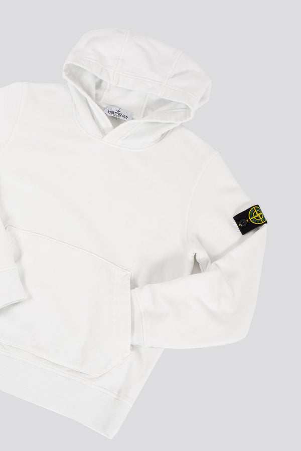 Stone Island Child's Crewneck Sweatshirt with Hood - 1