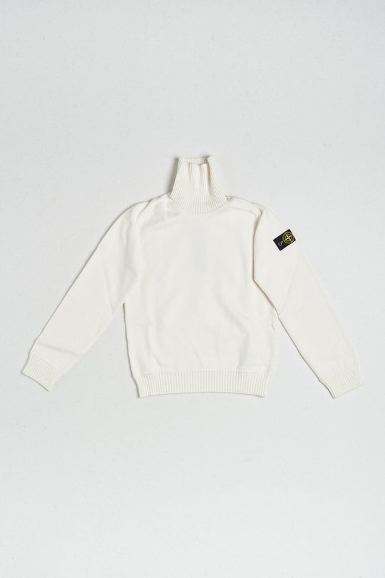 Stone Island Turtleneck Knit Natural Child