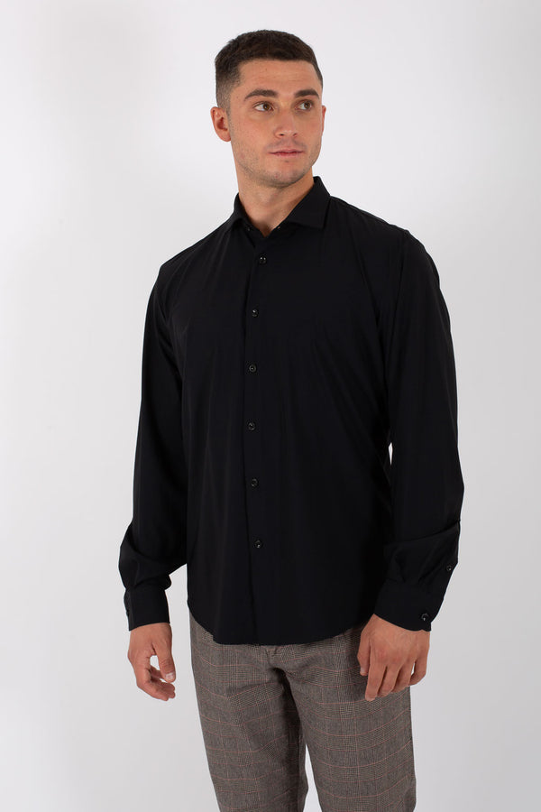 Philotinto No Iron Shirt Black Men - 4