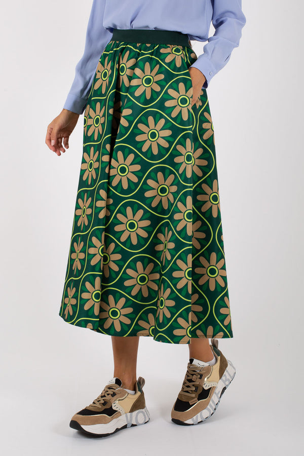 Niu' Women's Long Wheel Skirt - 2