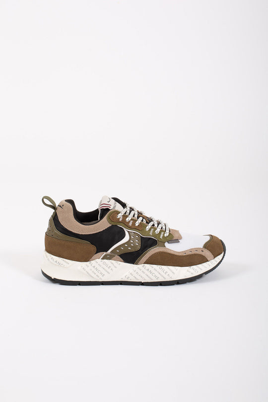 Voile Blanche Sneakers Suede/fabric/nylon Grigio Uomo