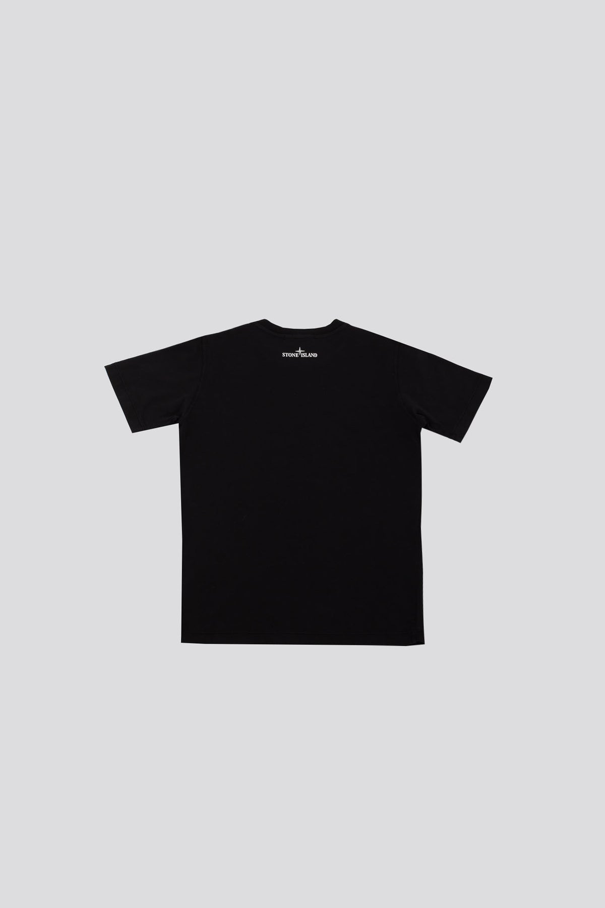 Stone Island T-shirt Logo Grande Camouflage Nero Bambino - 3