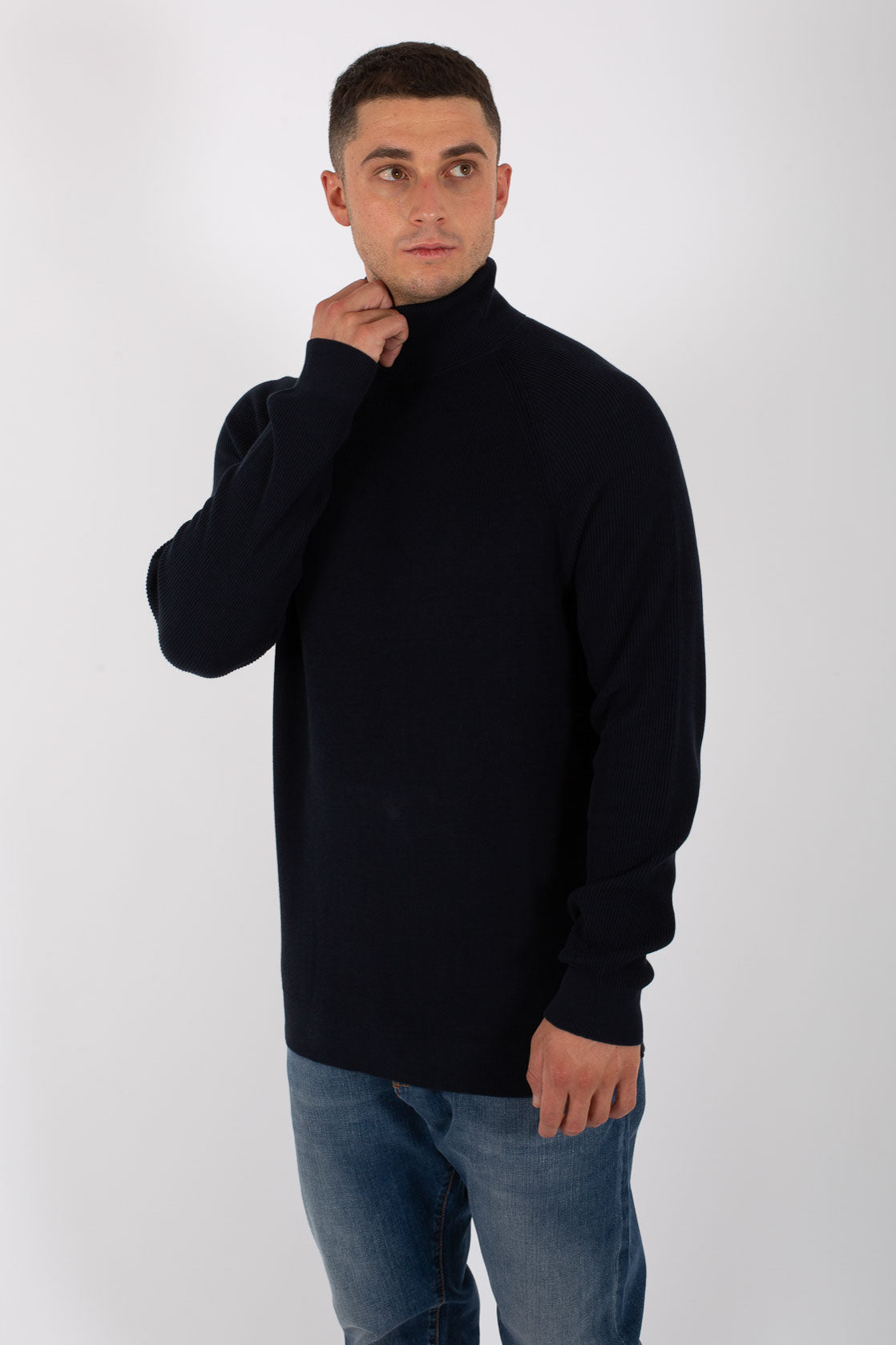 Selected Men's Slim Turtleneck S. Inglese - 2