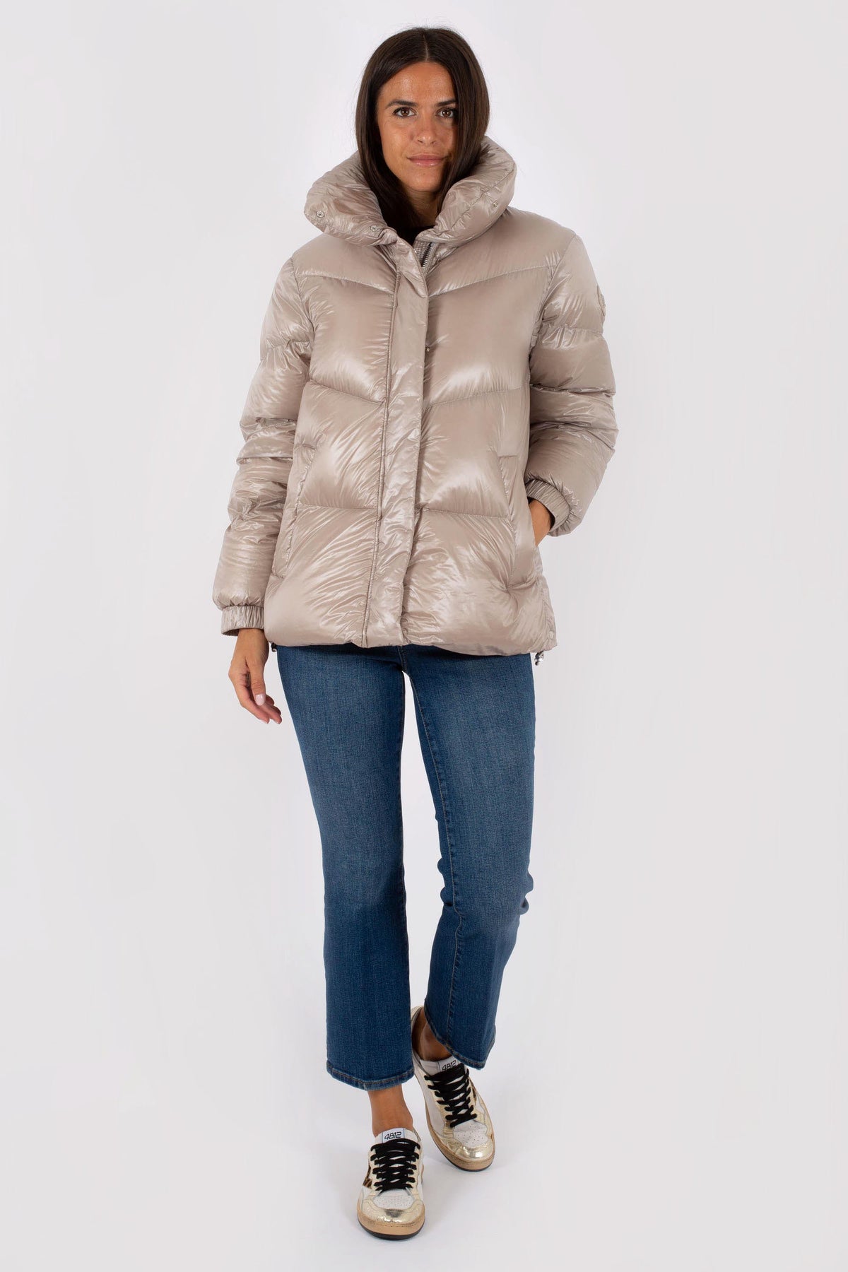 Woolrich Aliquippa Puffer Gray Women - 3