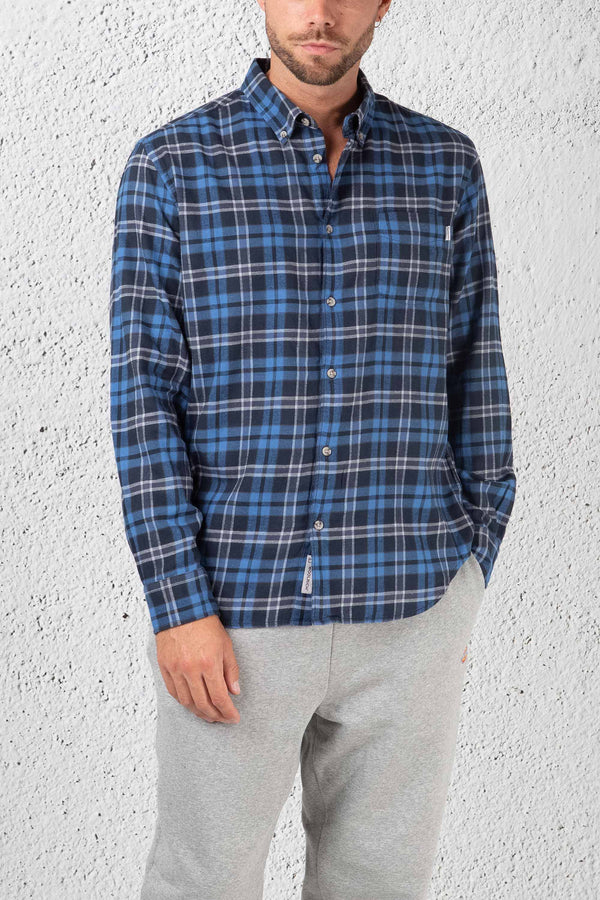 Woolrich Camicia Light Flannel Blu Uomo - 2