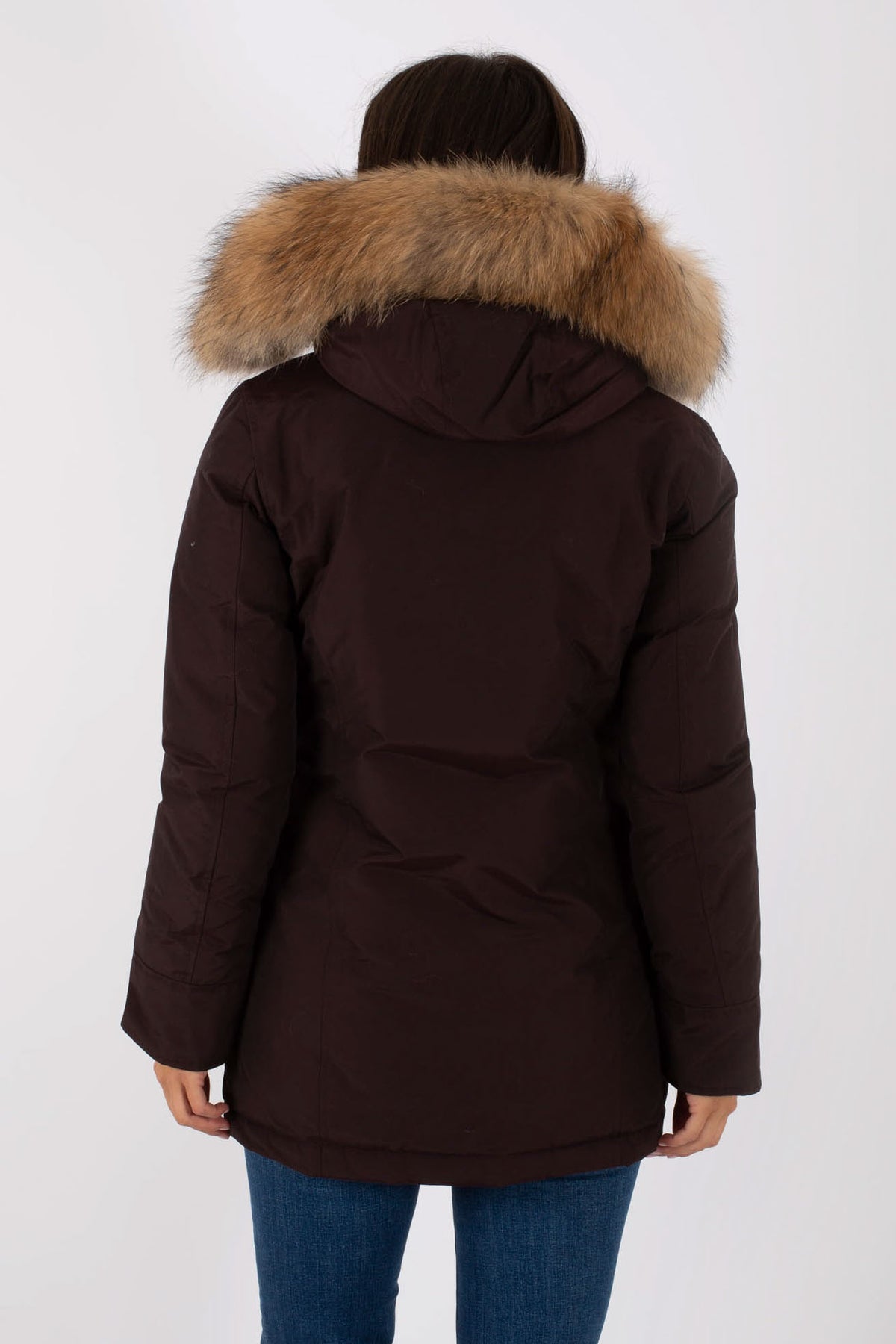 Woolrich Arctic Parka 2 Pockets Brown Women - 3