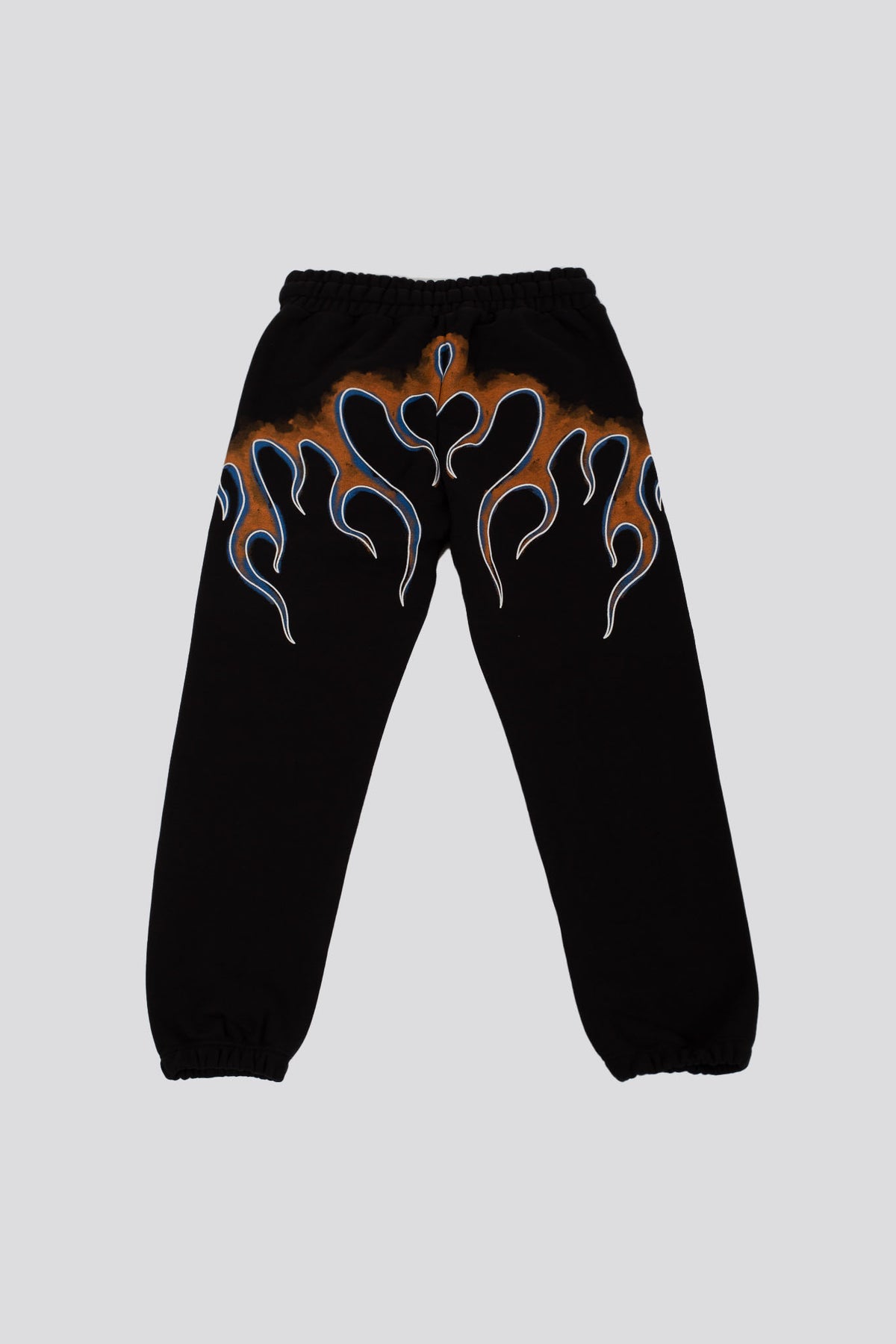 Vision Of Super -vos- Orange Black Flames Sweatpants For Boys - 3