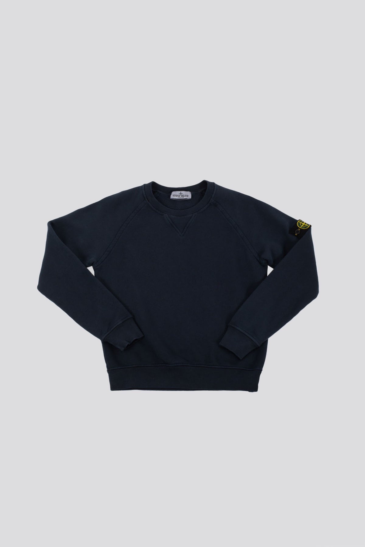 Stone Island Stone Blue Crewneck Sweatshirt for Boys - 2