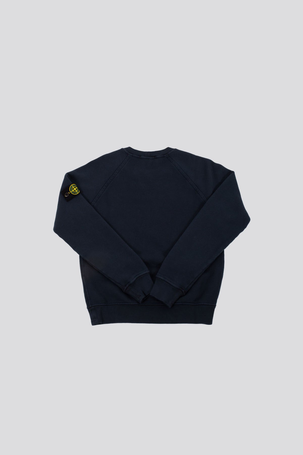 Stone Island Felpa Girocollo Stone Blu Bambino - 3