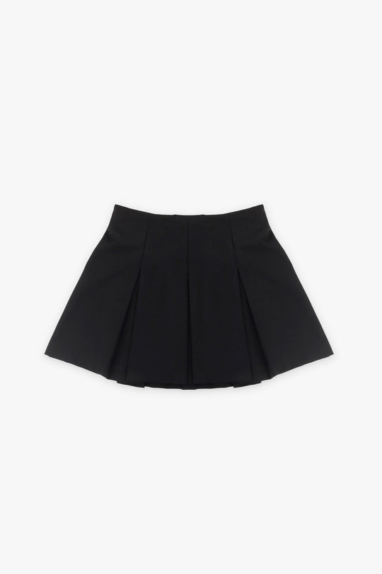 Dixie Black Pleated Skirt for Girls