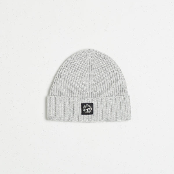 Stone Island Beanie Cap Gray Child - 2