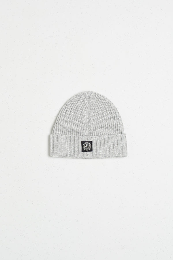 Stone Island Beanie Cap Grigio Bambino - 1