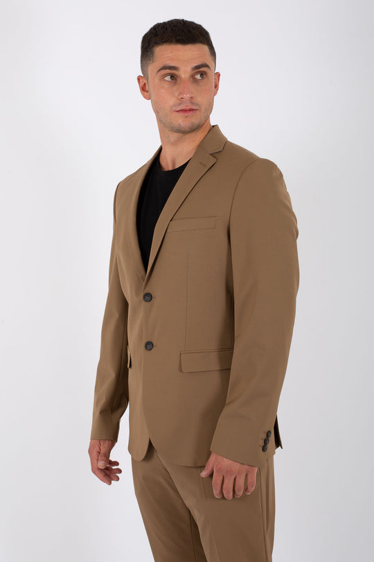 Selected Blazer Flex Noos Brown Men