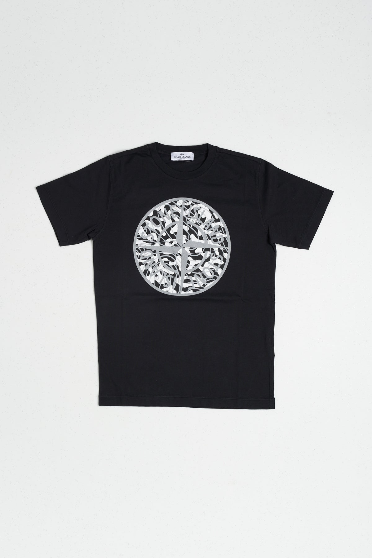 Stone Island T-shirt Nero Bambino - 1